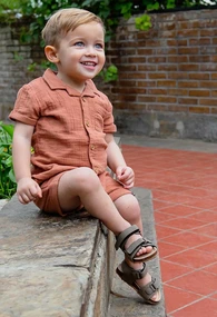 Baby jongens blouse km FLINQ