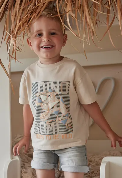 Baby jongens shirt km DIRKJE