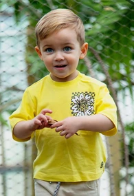 Baby jongens shirt km FLINQ