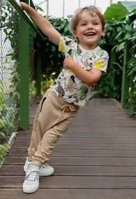 Baby jongens shirt km FLINQ