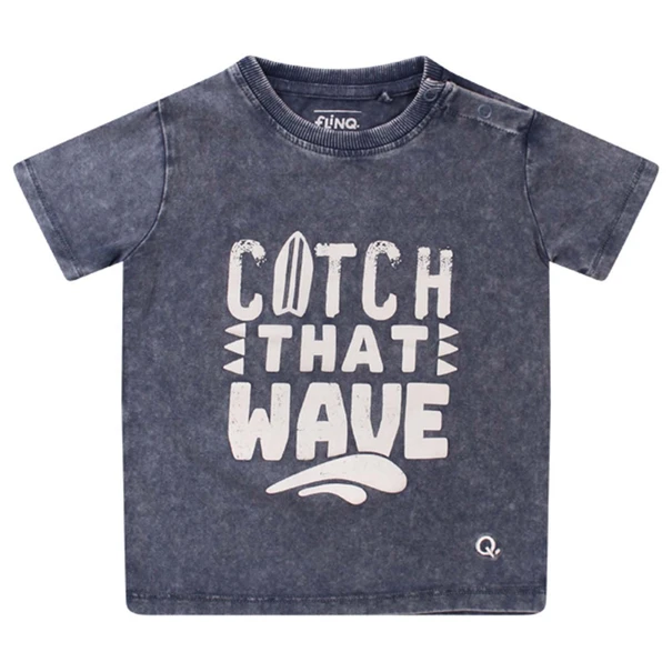 Baby jongens shirt km FLINQ