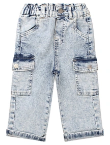 Baby meisjes denim broek BAKKABOE