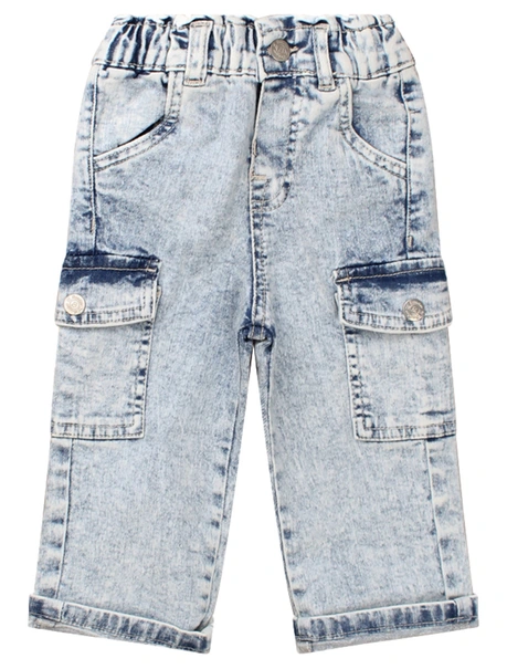 Baby meisjes denim broek BAKKABOE