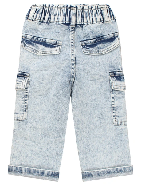 Baby meisjes denim broek BAKKABOE