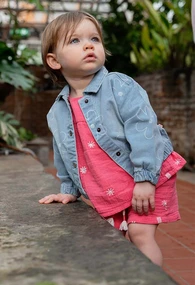 Baby meisjes denim jack BAKKABOE