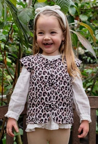 Baby meisjes gilet BAKKABOE