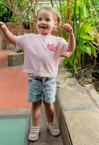 Baby meisjes shirt km BAKKABOE