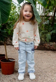 Baby meisjes sweatshirt BAKKABOE