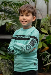 Jongens shirt lm UNLOCKED