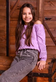 Meisjes blouse lm PERSIVAL