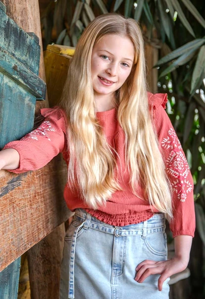 Meisjes blouse lm PERSIVAL