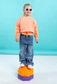Meisjes denim broek D-ZINE