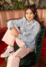 Meisjes denim broek D-ZINE