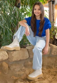 Meisjes denim broek D-ZINE