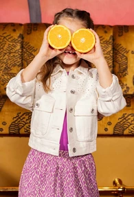 Meisjes denim jack D-ZINE