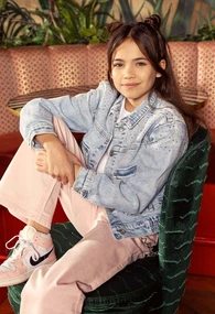 Meisjes denim jack D-ZINE