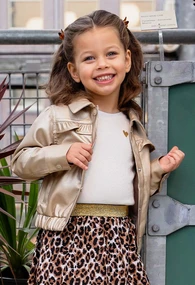 Meisjes denim jack PERSIVAL