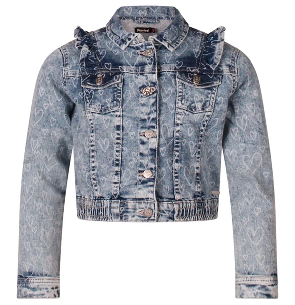 Meisjes denim jack PERSIVAL