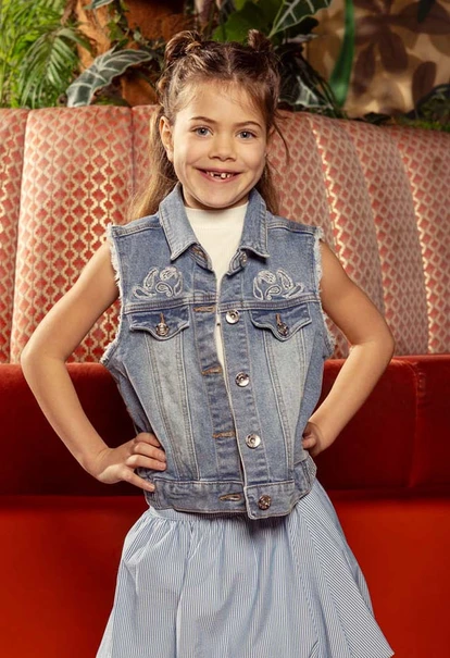 Meisjes gilet D-ZINE