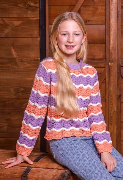 Meisjes pullover D-ZINE