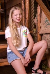 Meisjes shirt km PERSIVAL