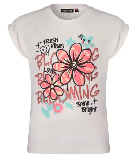 Meisjes shirt km PERSIVAL