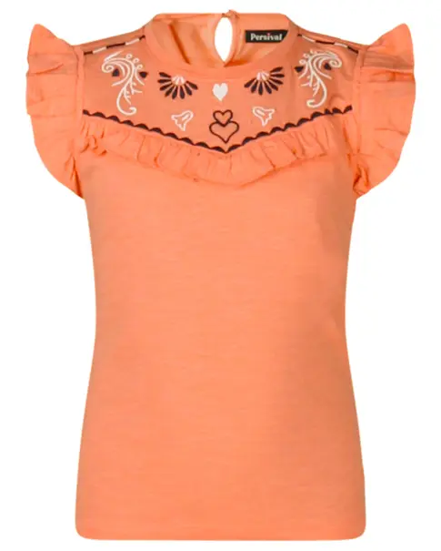 Meisjes shirt km PERSIVAL
