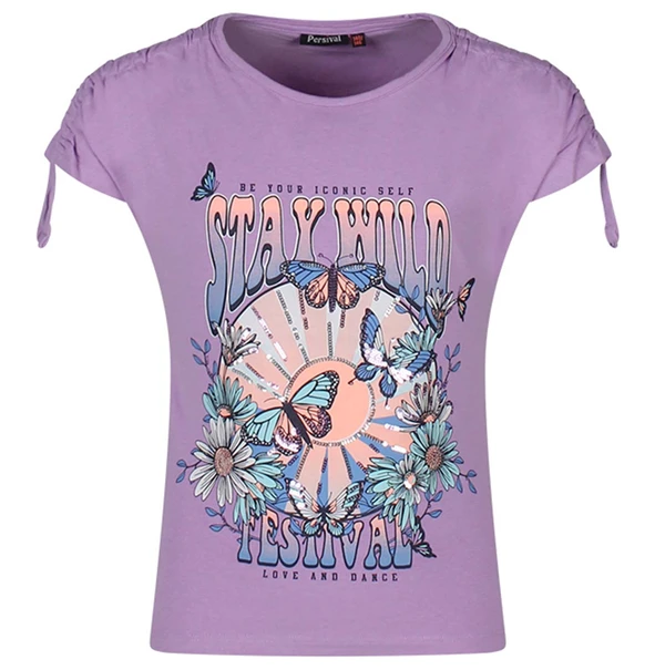 Meisjes shirt km PERSIVAL