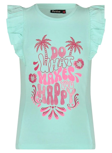Meisjes shirt km PERSIVAL